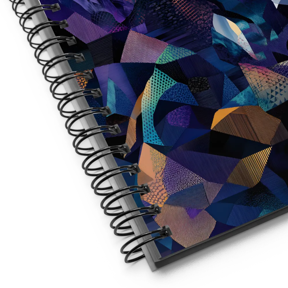 Gothic Geometric Fantasy 
 Spiral Notebook | 140 pages