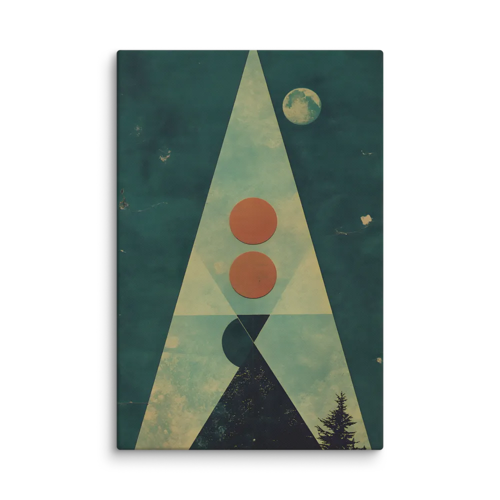 Celestial Geometry 
 Canvas | 32″x 48″