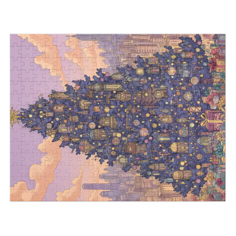 Ornate City Tree | Jigsaw Puzzles
