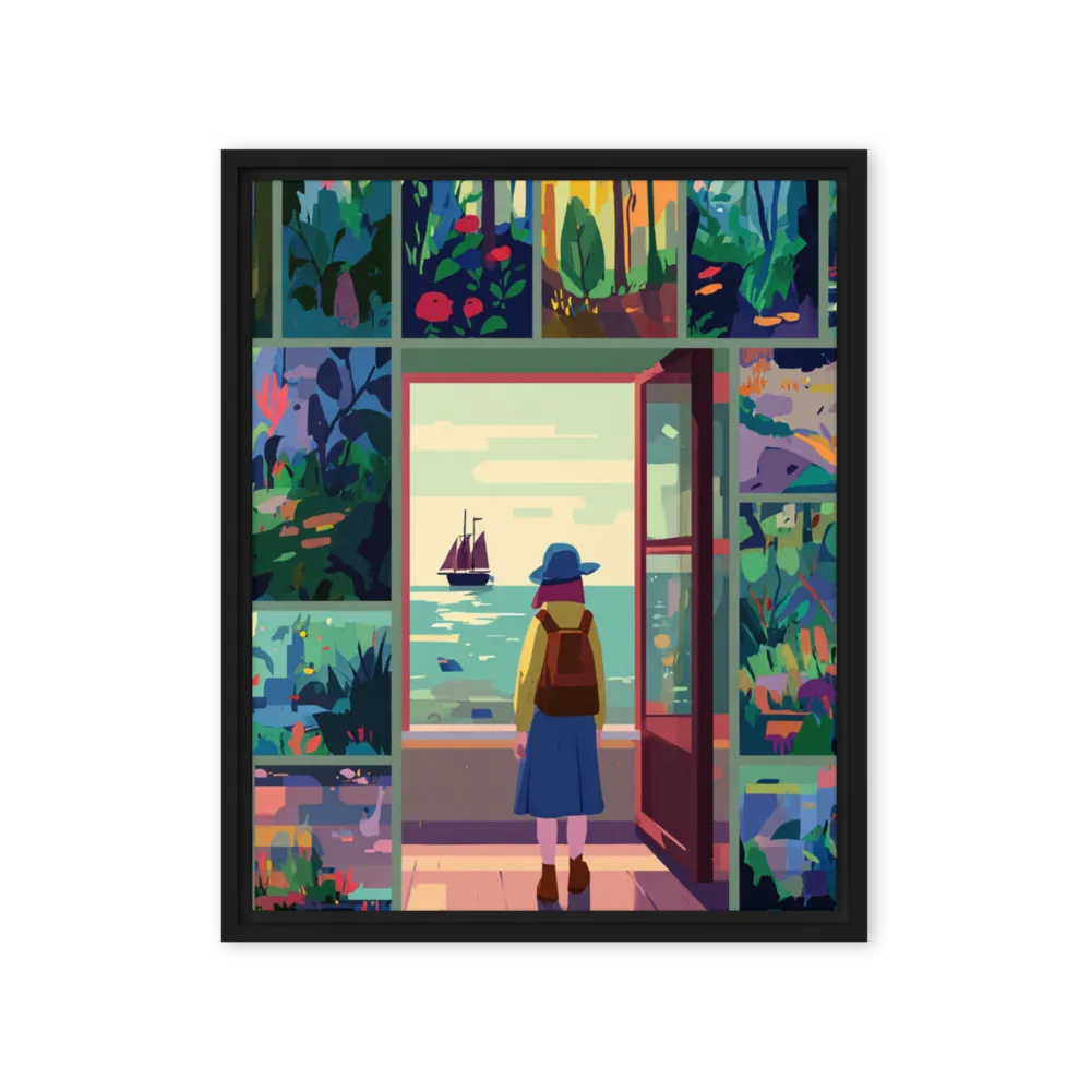 The Horizon Awaits 
 Canvas | 12″x 16″