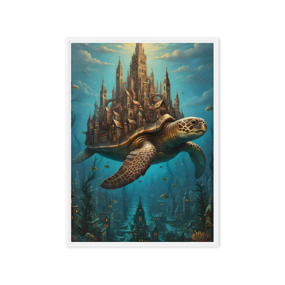 City Upon a Turtle | Art Print