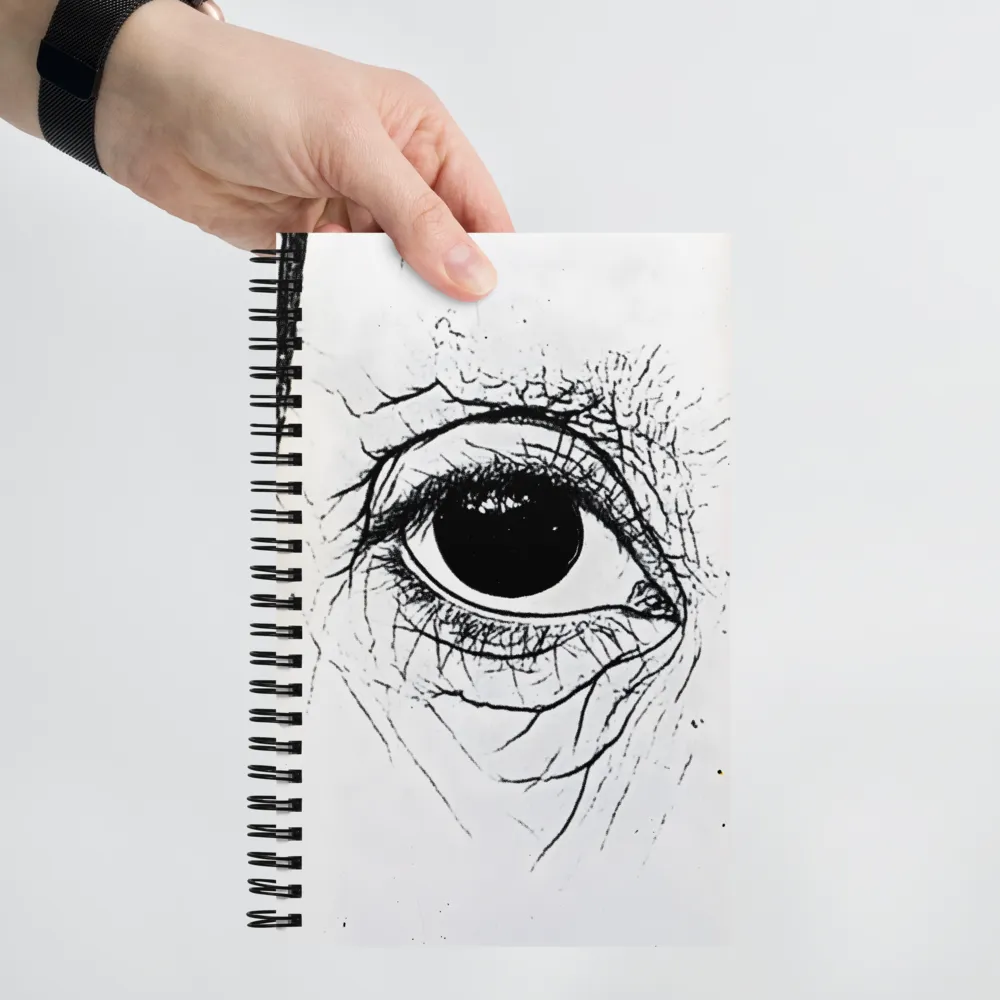 Intense Gaze 
 Spiral Notebook | 140 pages