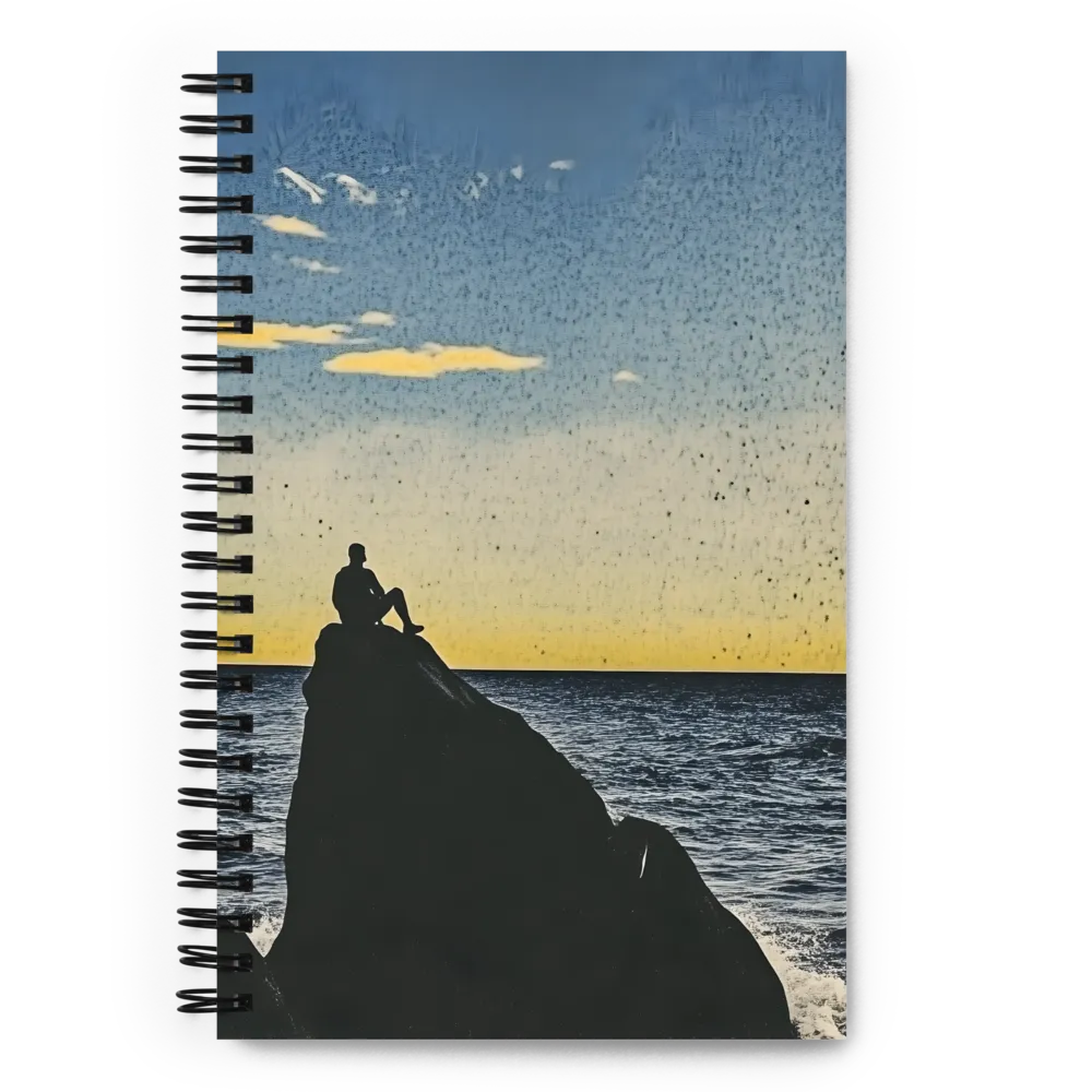 Oceanic Contemplation 
 Spiral Notebook | 140 pages