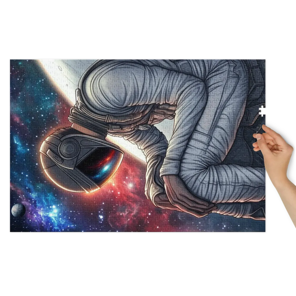 Cosmic Solitude 
 Jigsaw Puzzle in Tin Box