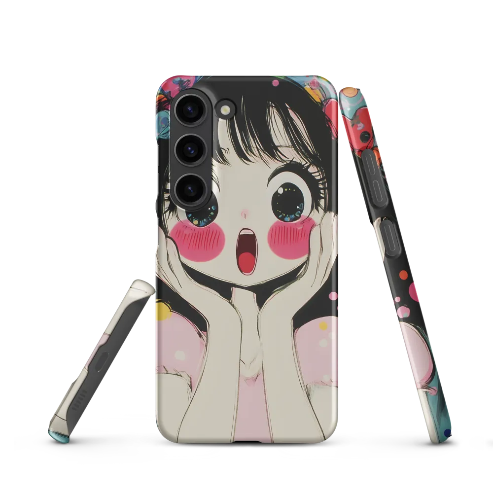 Surprised Girl Portrait | Phone Case