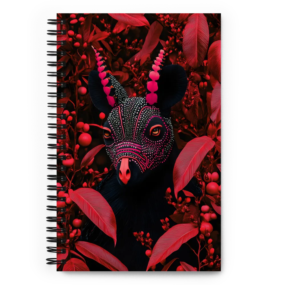 Mystical Antlered Vision 
 Spiral Notebook | 140 pages