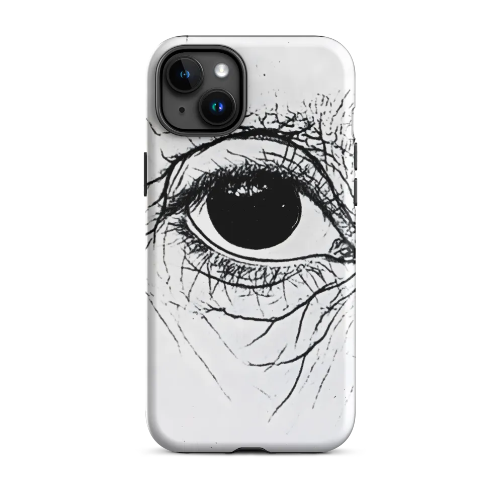 Detailed Drawing of a Human Eye | Phone Case