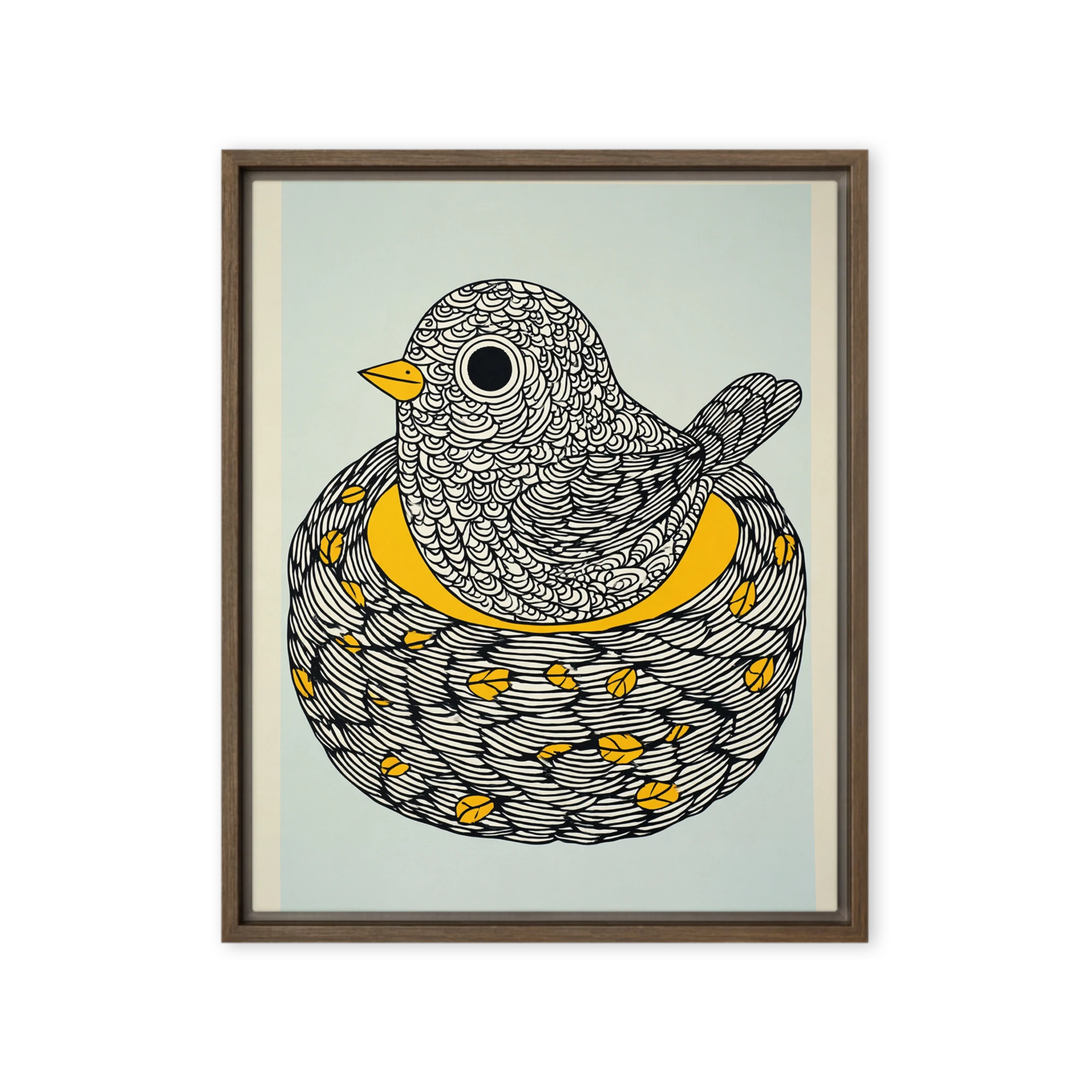 The Nesting Bird | Art Print