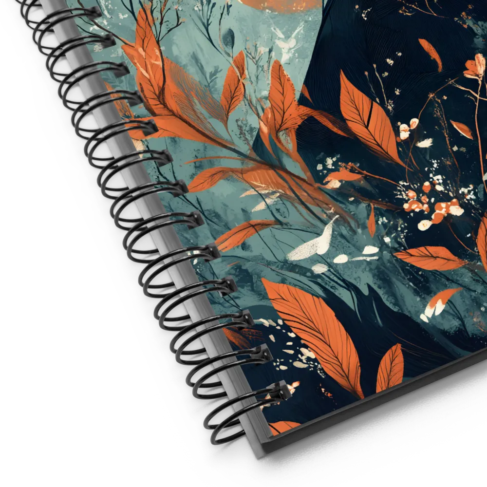 Serene Floral Reverie 
 Spiral Notebook | 140 pages