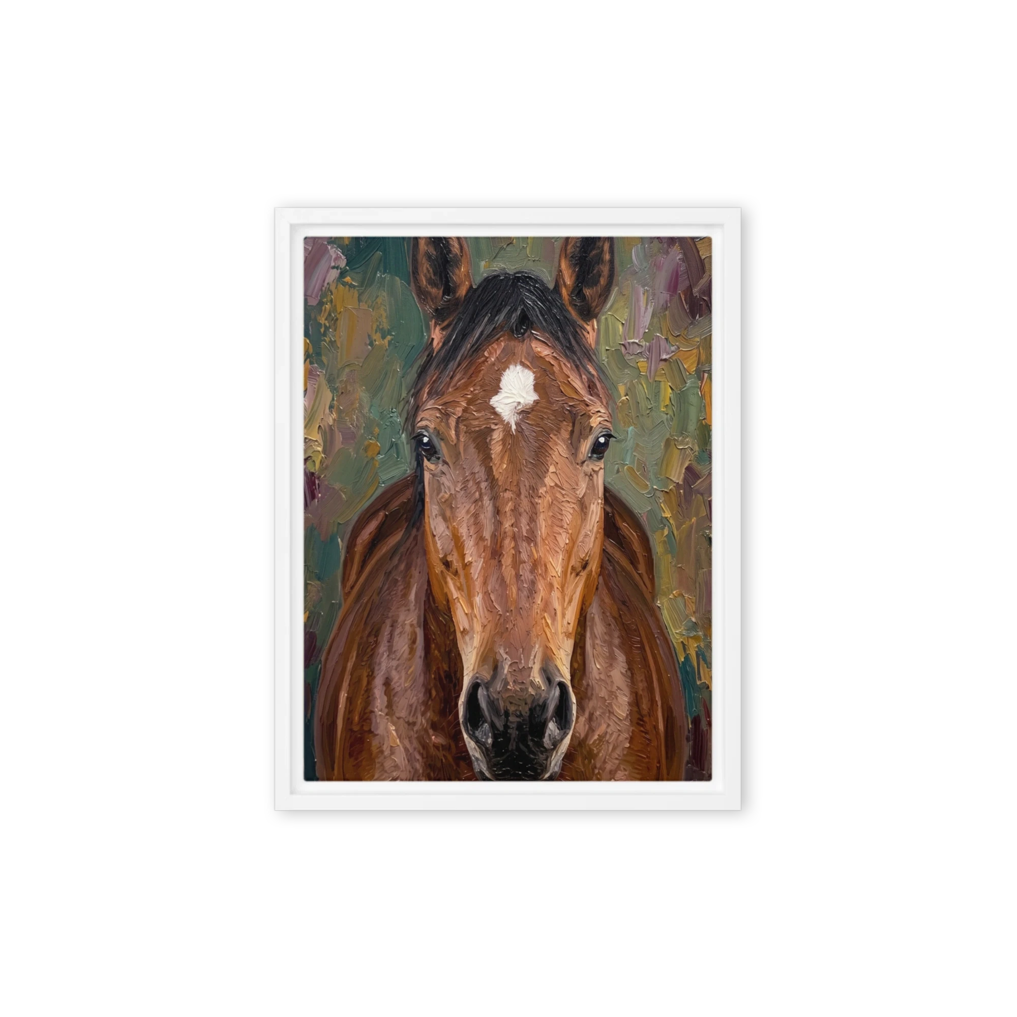 Pet Portrait — Impasto