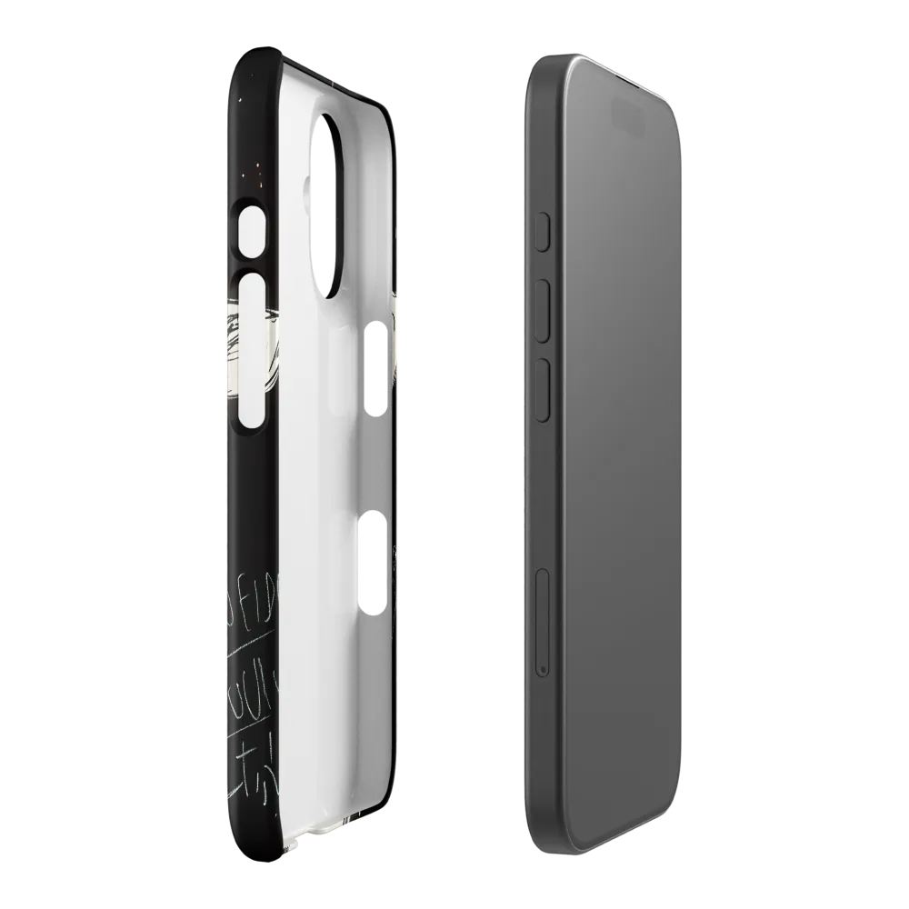 Stylized Giraffe Portrait 
 iPhone 14 Plus | MagSafe® Tough Case