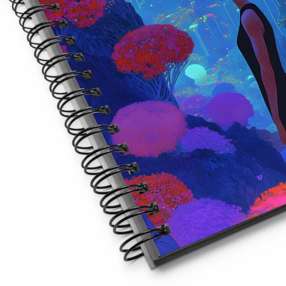 Gaze into the Future 
 Spiral Notebook | 140 pages