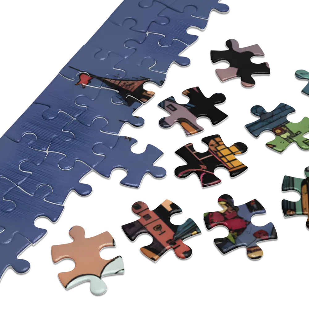 Elf Village at Dusk | Jigsaw Puzzles