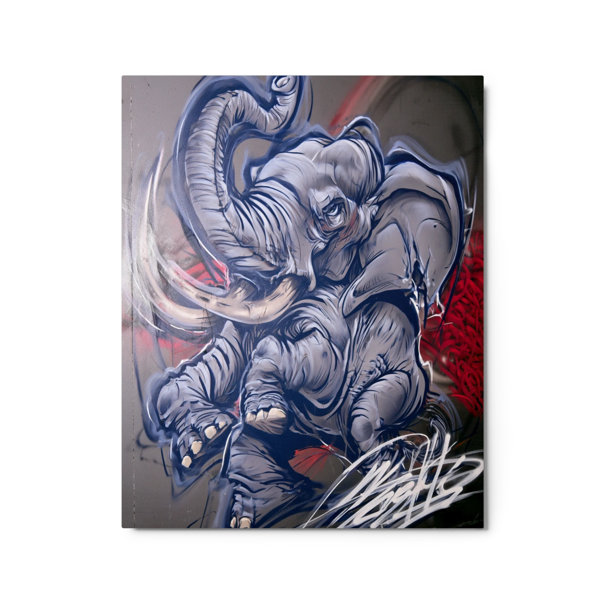 Dynamic Graffiti Elephant