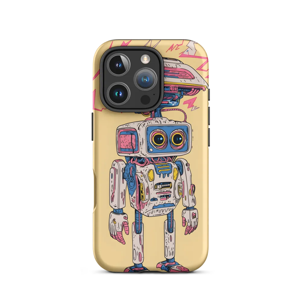 Colorful Robot Illustration | Phone Case