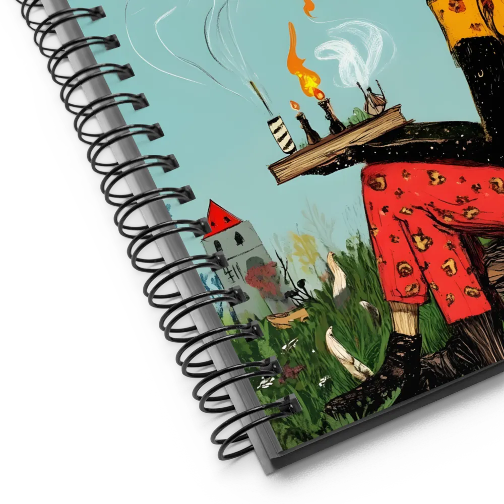 The Candlelit Contemplation 
 Spiral Notebook | 140 pages