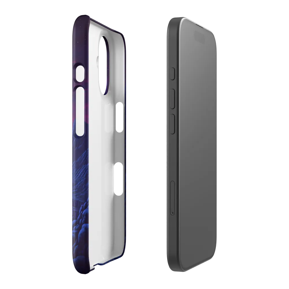 Cosmic Peaks and Purple Orb 
 Samsung Galaxy S25 Plus | Tough Case