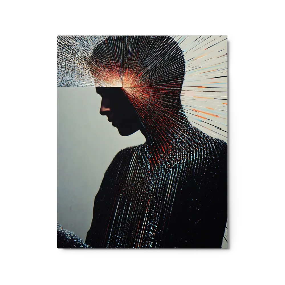 Fragmented Human Energy 
 Canvas | 30″x 30″