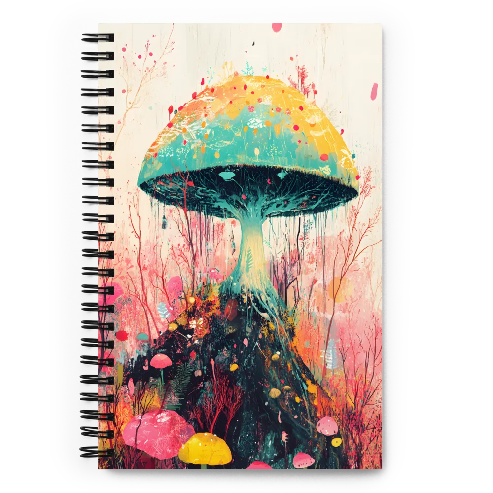 Enchanted Mushroom Forest 
 Spiral Notebook | 140 pages
