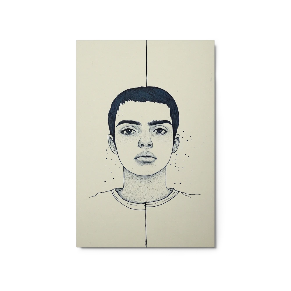 Contemplative Gaze | Art Print
