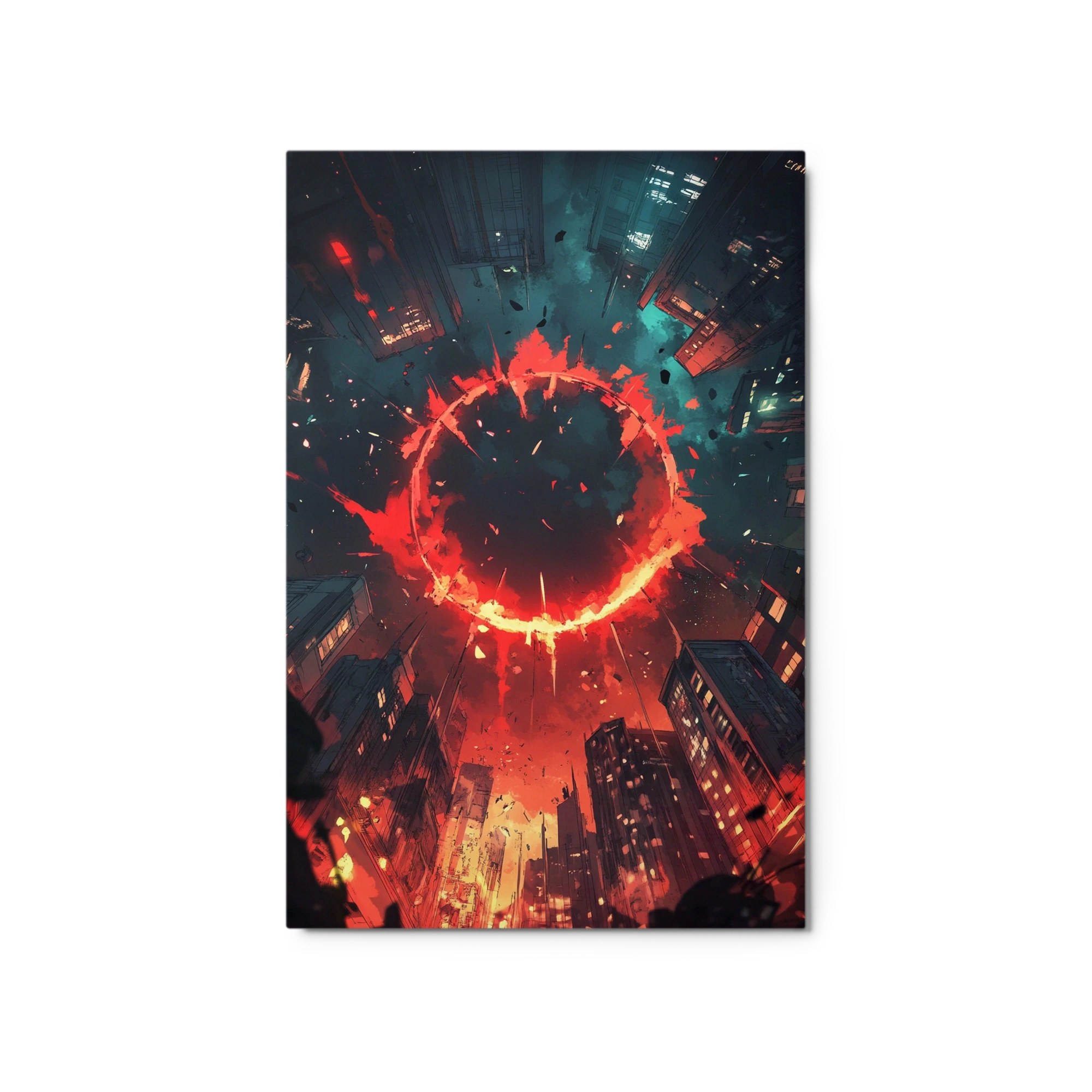 Explosive Cityscape