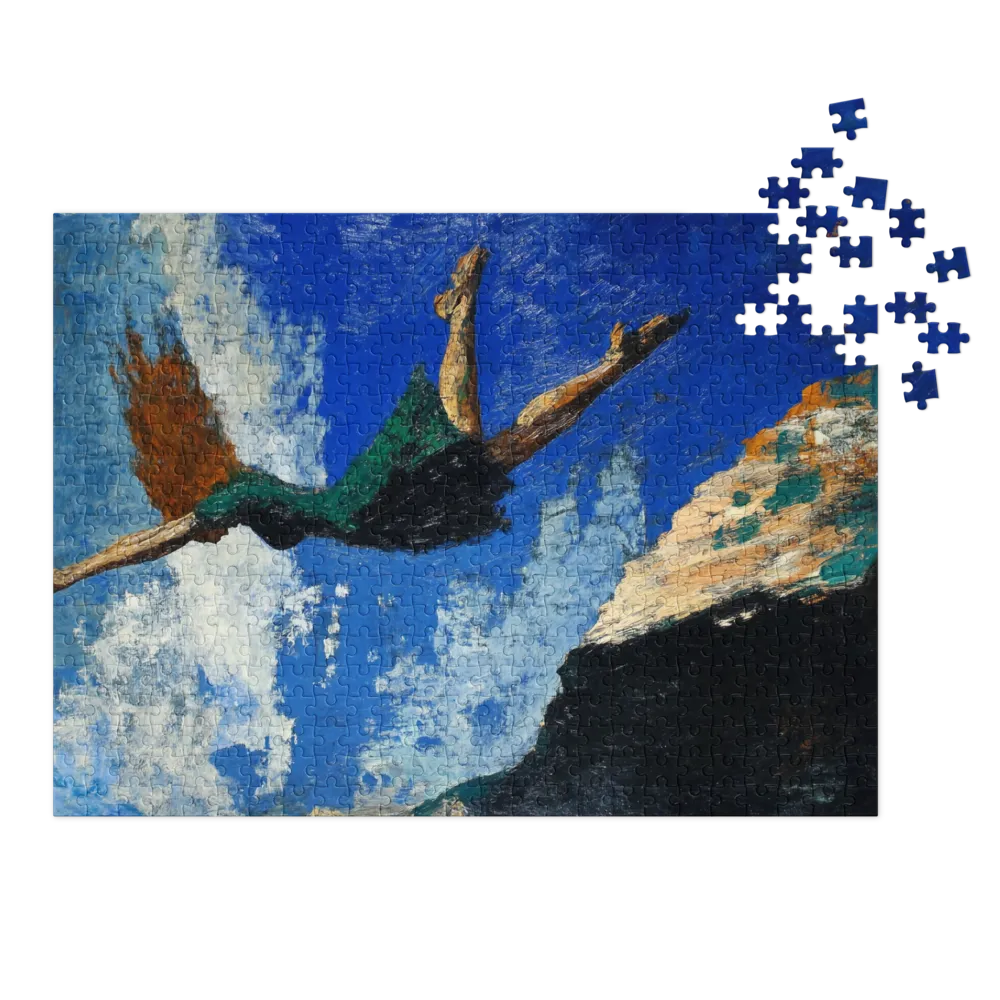 Salto da Liberdade 
 Puzzle em caixa de metal