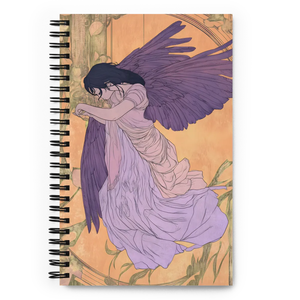 Whispers of a Winged Spirit 
 Spiral Notebook | 140 pages