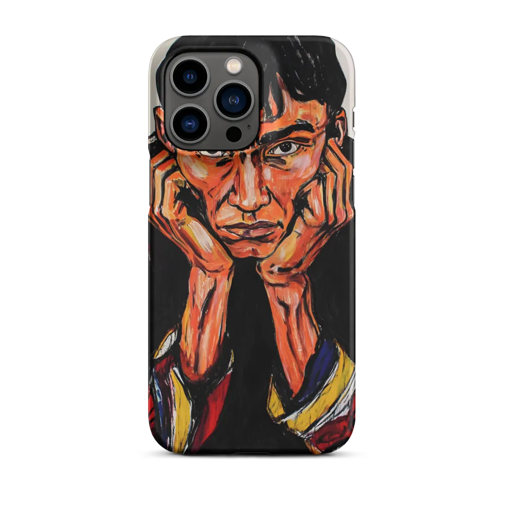 Expressionist Portrait of a Man | Phone Case