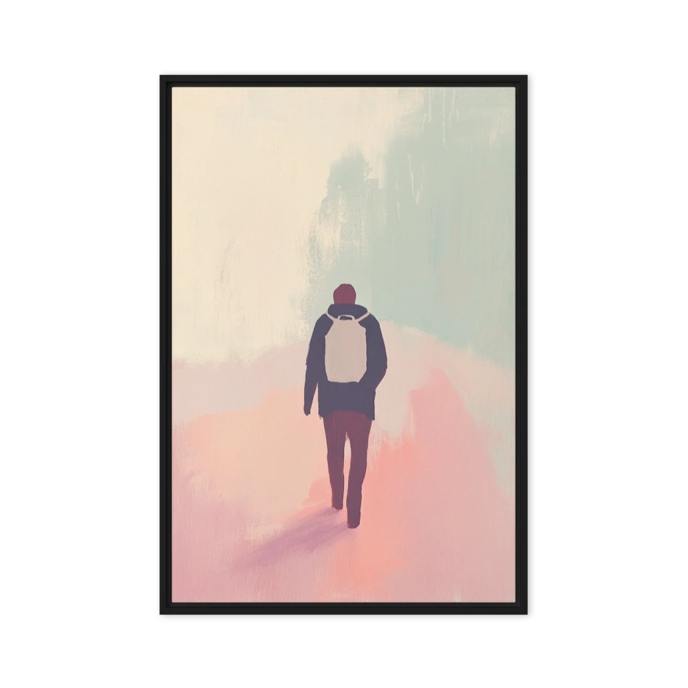 Minimalist Figure Walking