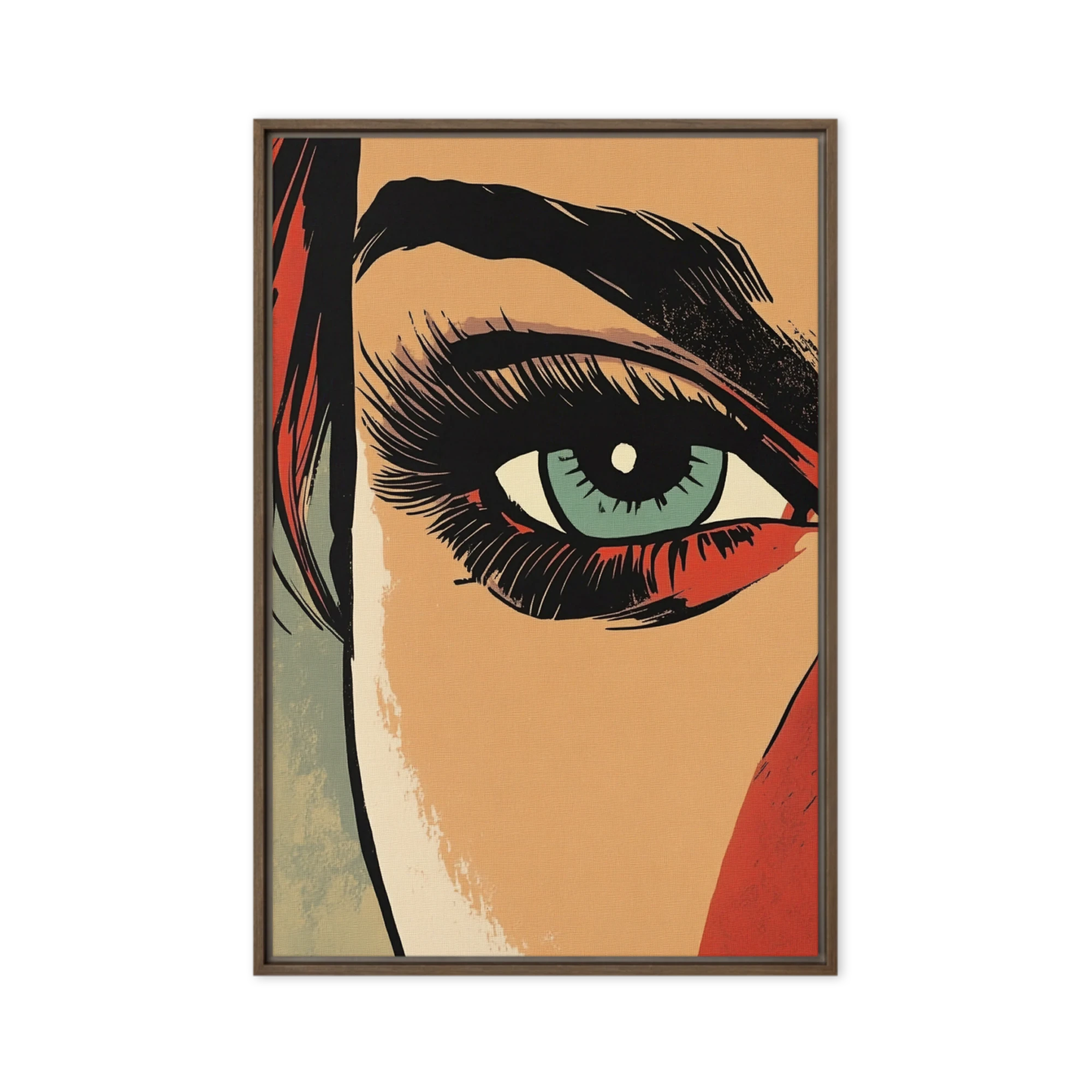 The Pop Art Gaze | Art Print