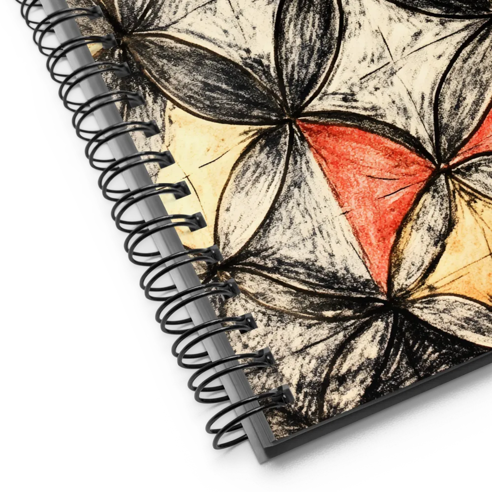 Interlocked Hues 
 Spiral Notebook | 140 pages
