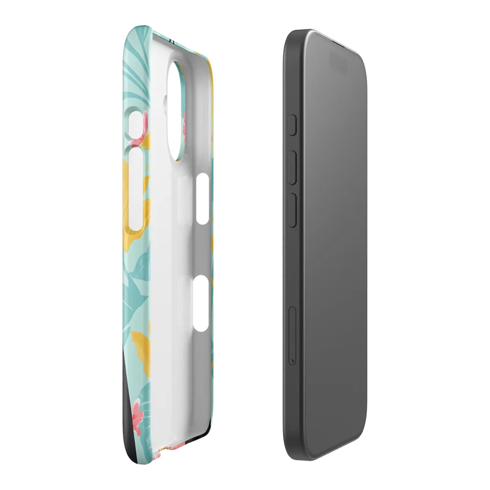 Tropical Bloom Silhouette 
 iPhone 14 Pro Max | Snap Case
