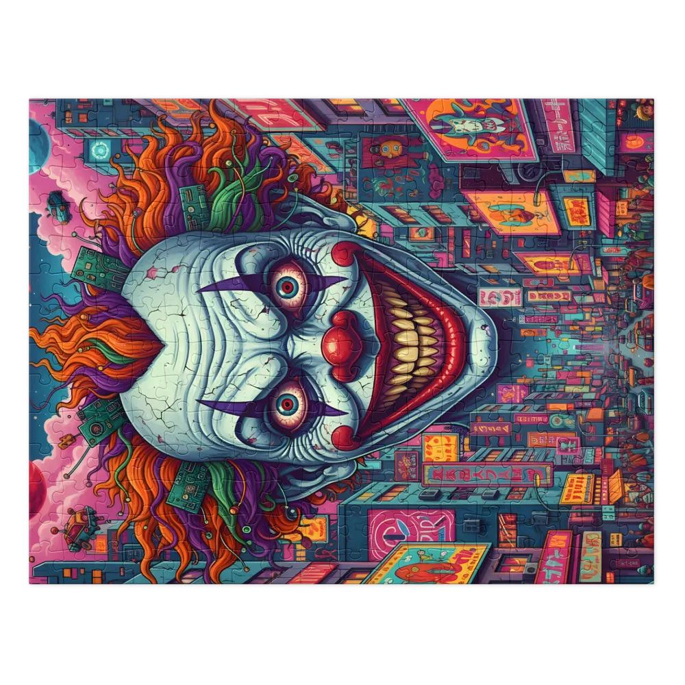 Neon Nightmare | Jigsaw Puzzles