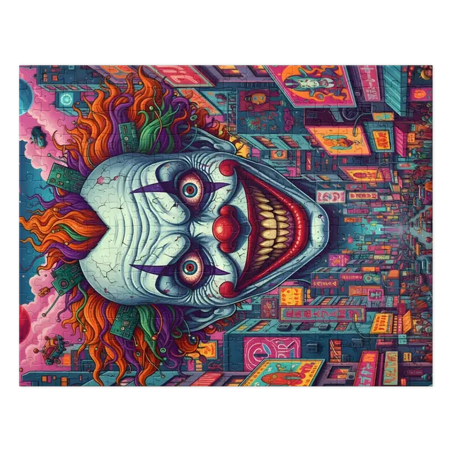 Neon Nightmare | Jigsaw Puzzles