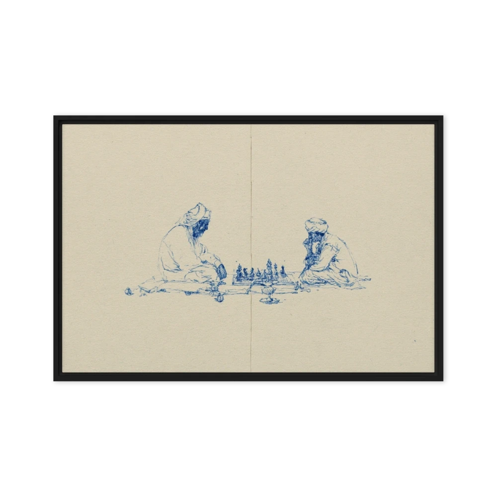 The Chess Players | Art Print