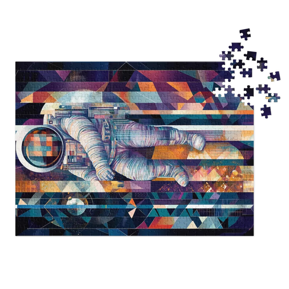 Geometric Astronaut in Space
