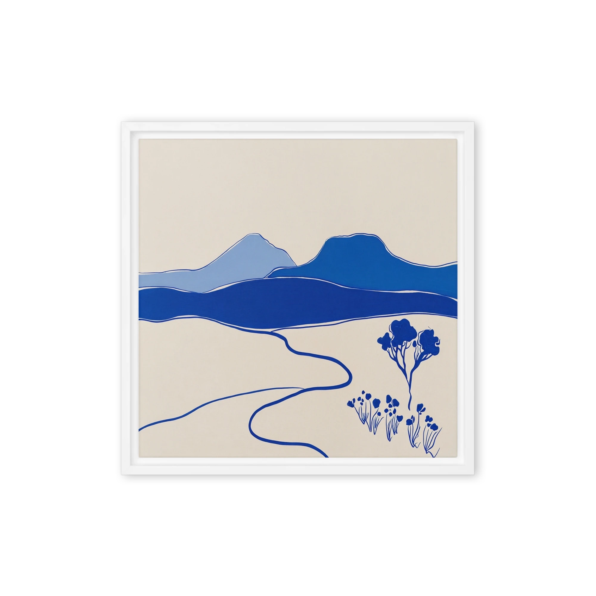 Blue Horizon Landscape
