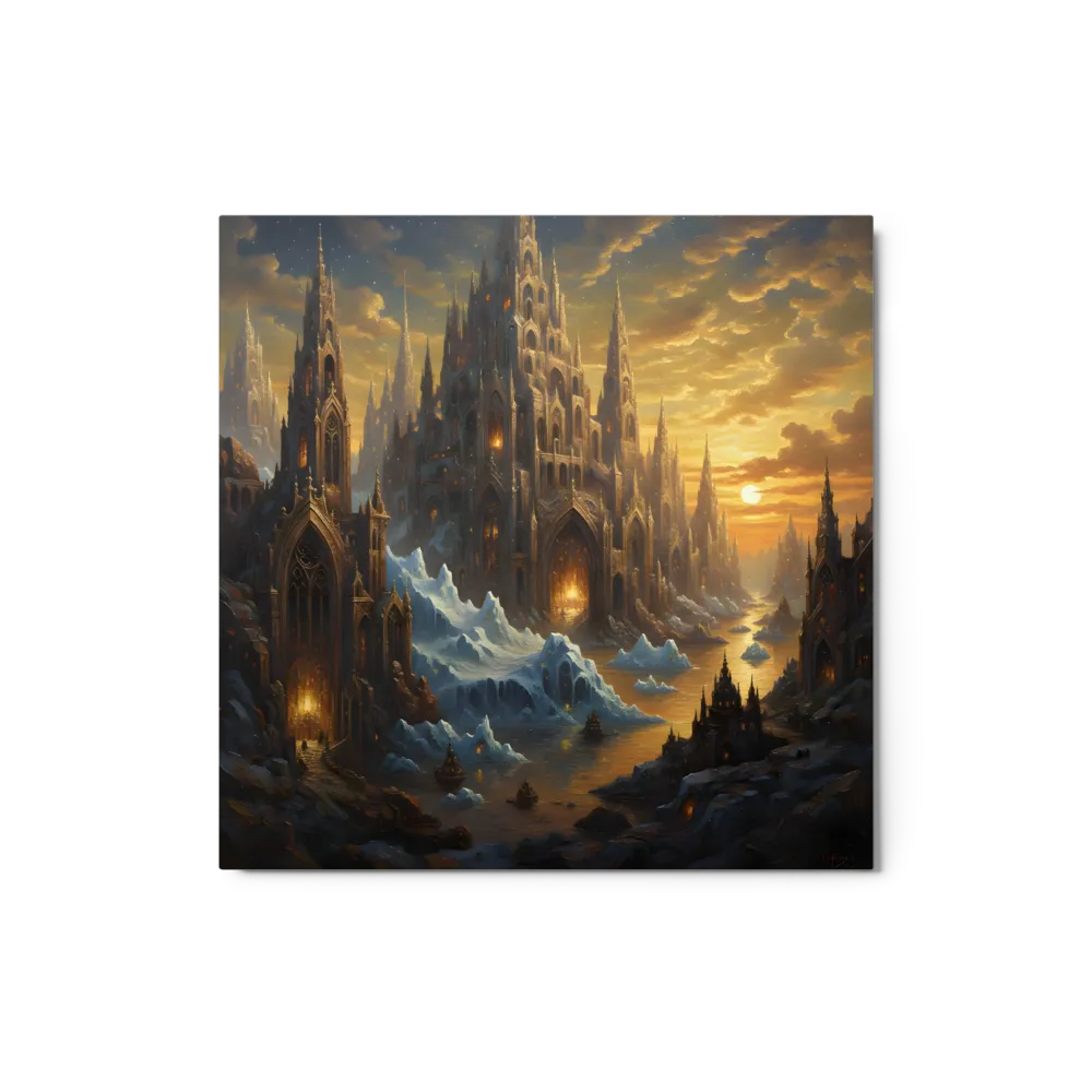 Golden Spires of Winter's Gate