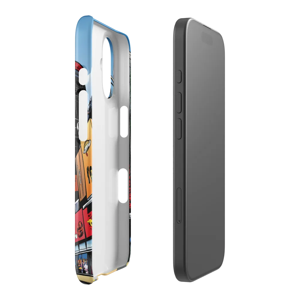 Comic Book Cityscape 
 iPhone 14 | MagSafe® Tough Case