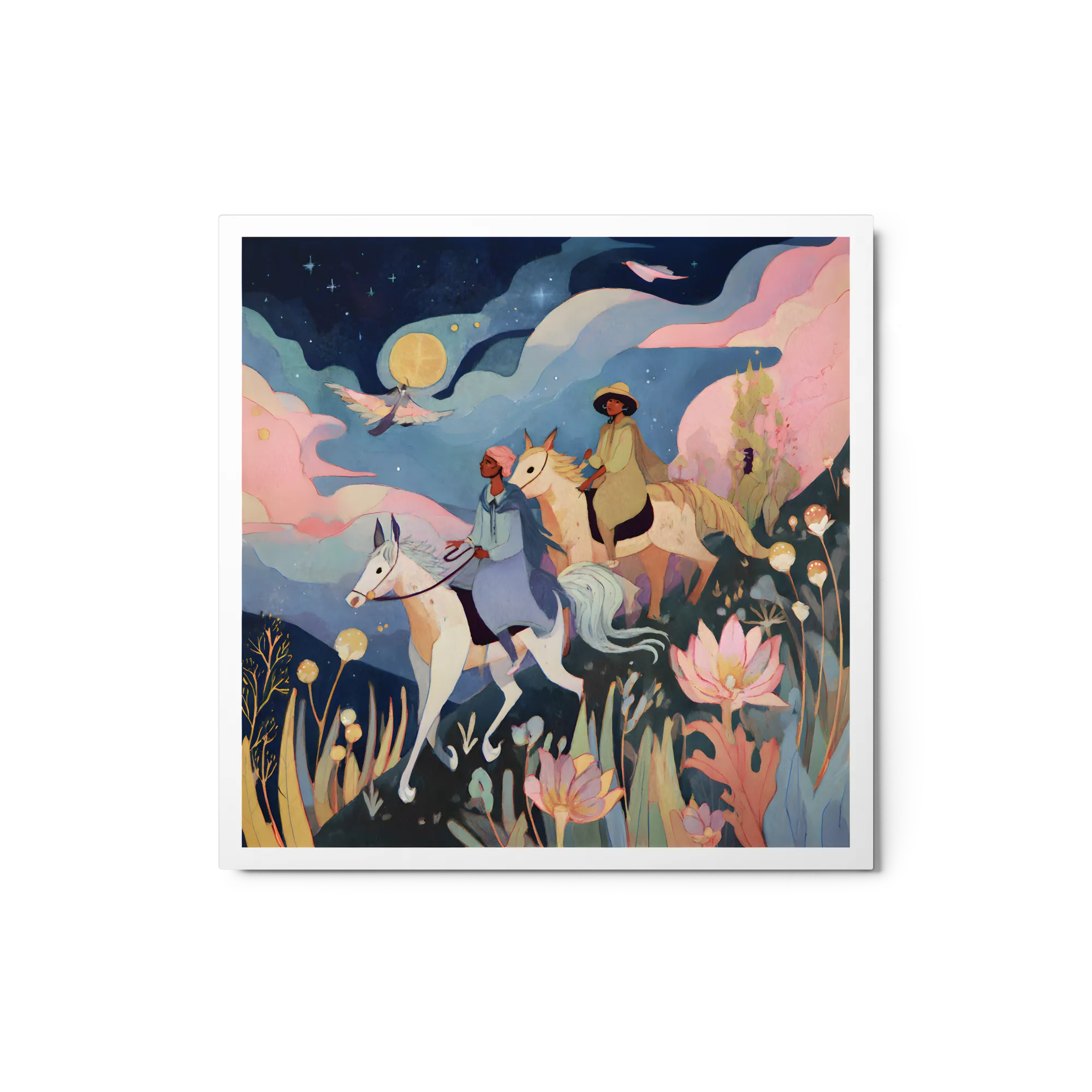 Riders Through a Dreamscape Night