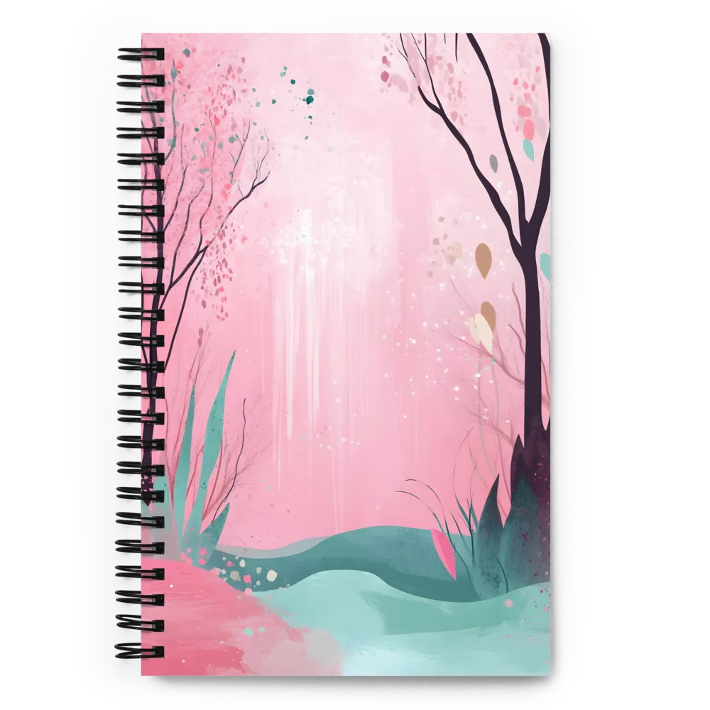 Whispers of a Spring Forest 
 Spiral Notebook | 140 pages
