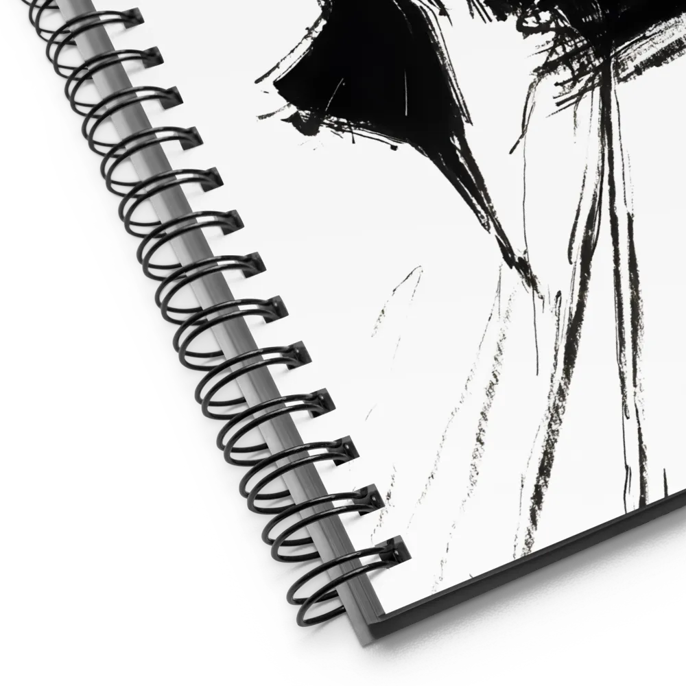 The Departing Train 
 Spiral Notebook | 140 pages