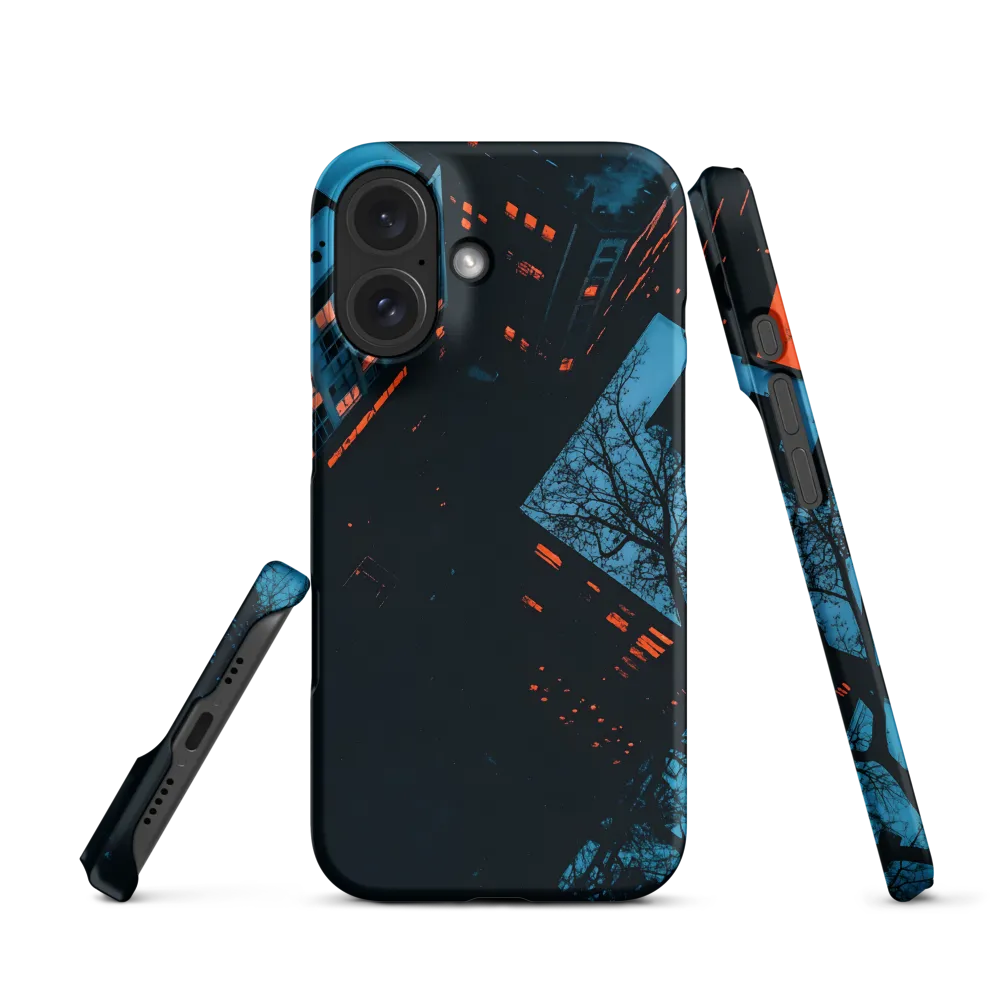 Surreal Cityscape Aerial View | Phone Case