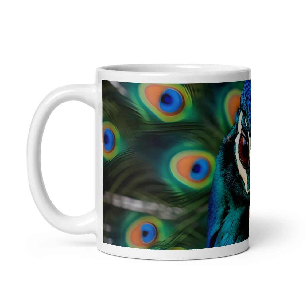 Feathered Splendor 
 Mug with Green inside | 11 oz