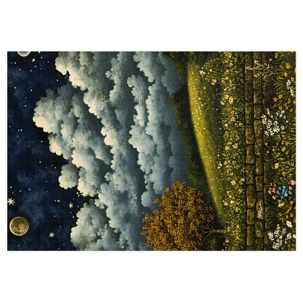 Enchanted Night Over the Meadow | Jigsaw Puzzles