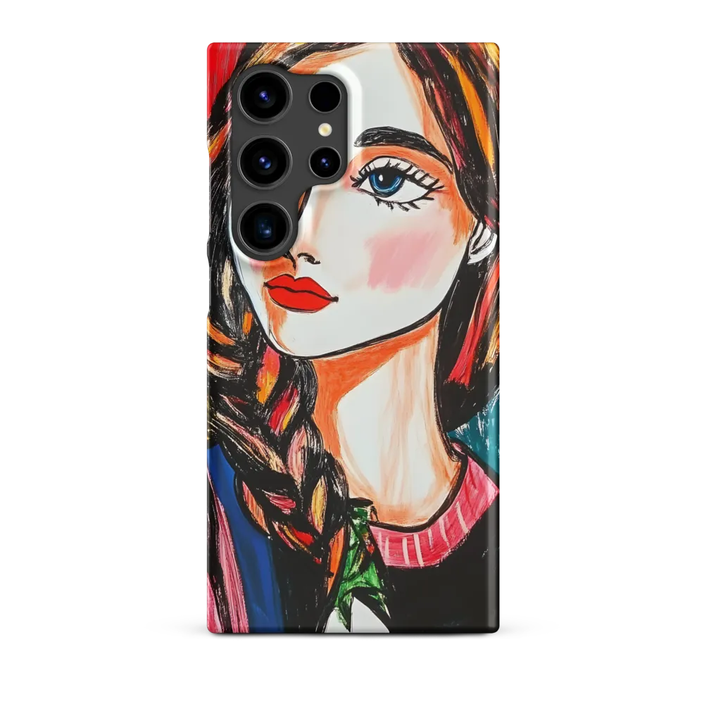 Colorful Portrait of a Woman | Phone Case