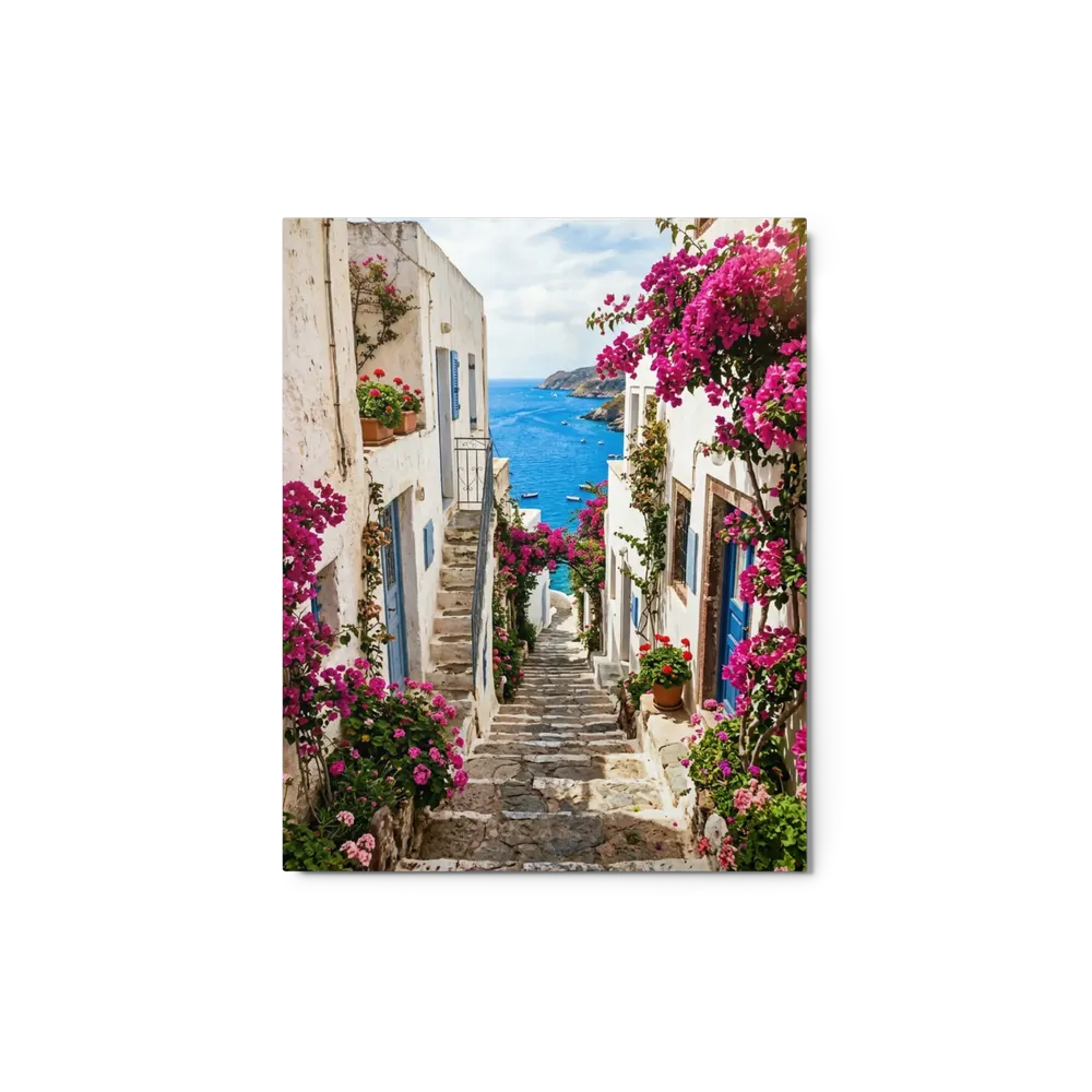 Bougainvillea Coastal Charm | Art Print