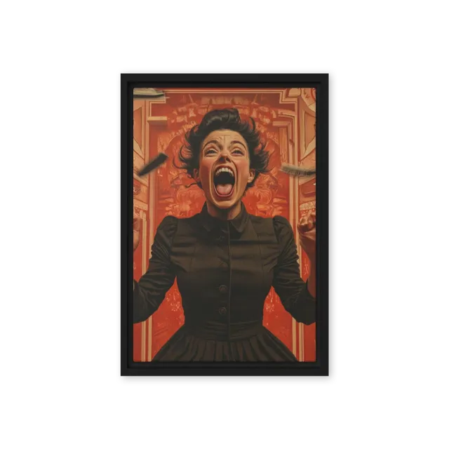 The Scream of Intensity | Art Print
