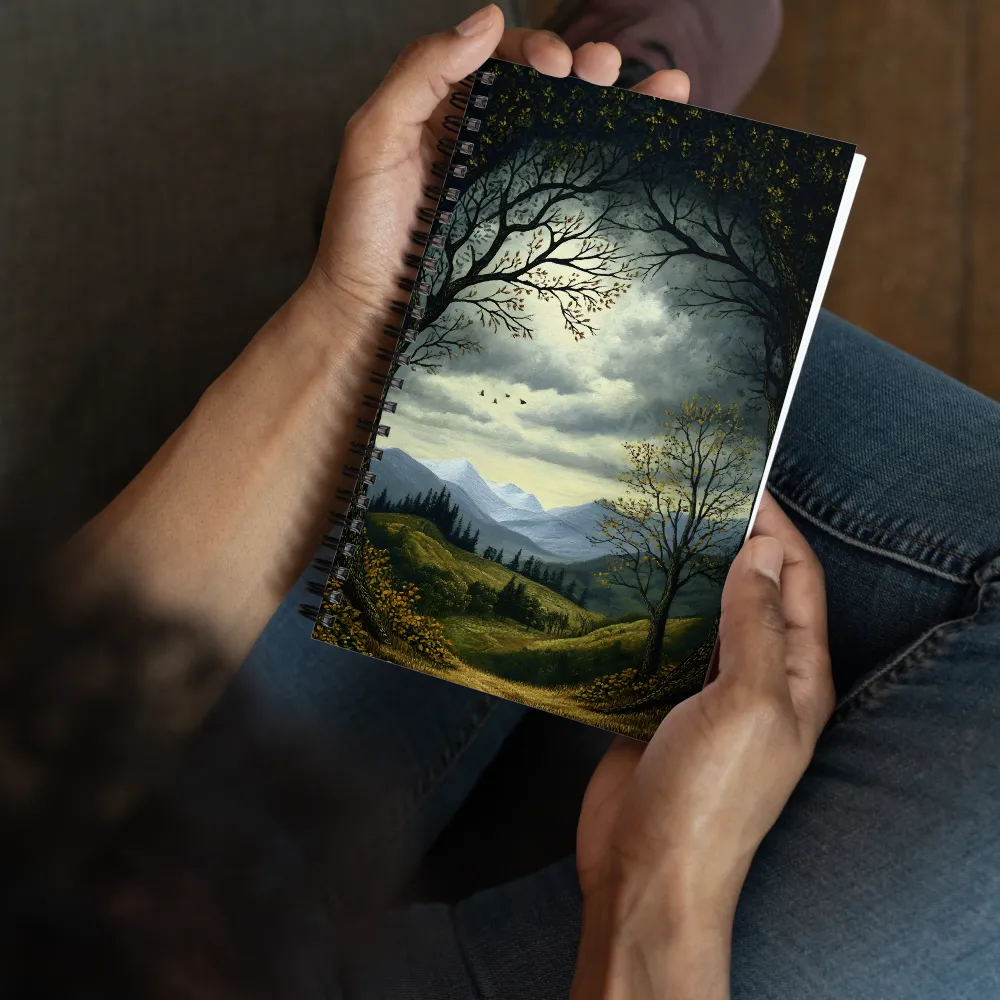 Nature's Embrace: A Tranquil Mountain Landscape