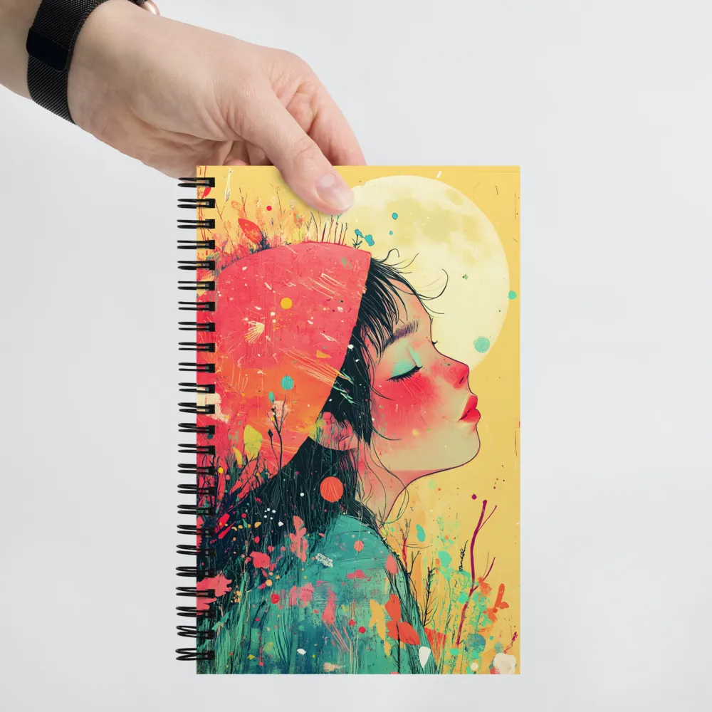 Lunar Reverie 
 Spiral Notebook | 140 pages